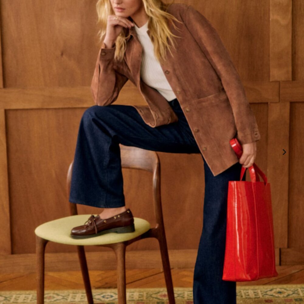 Sezane Suede Will Jacket - Picture 2 of 5
